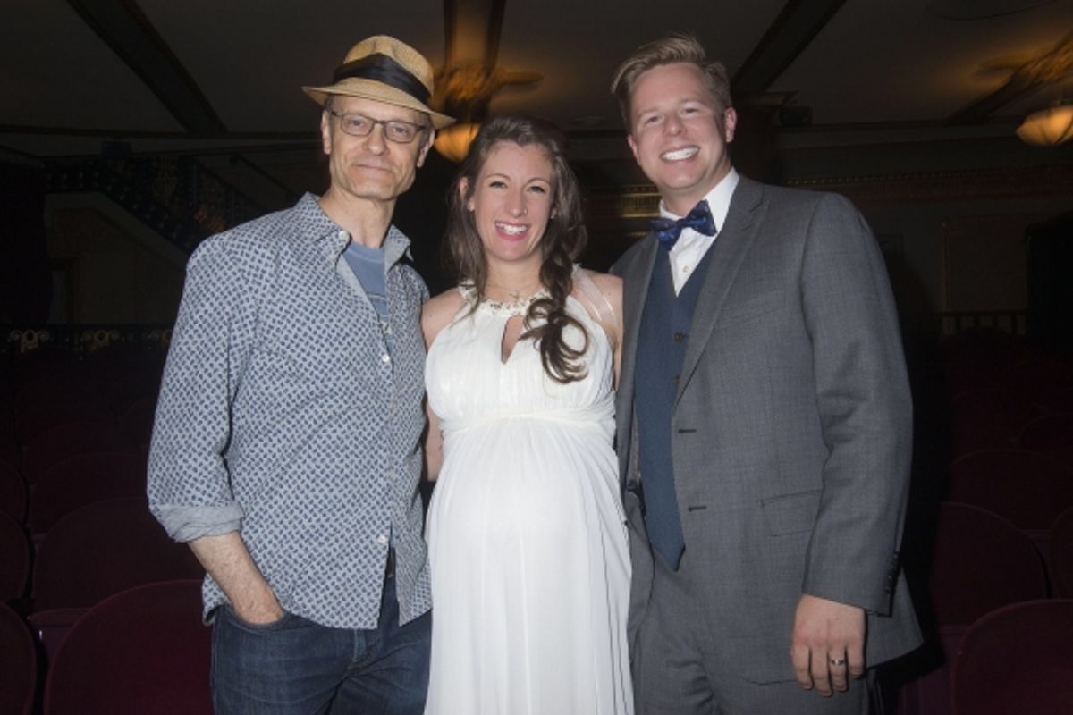 David Hyde Pierce, Jordan Reuck, Matt Harter at 