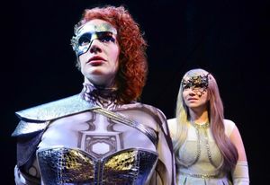 Christina Hall as Fatale and Justine C. Turner as Lily @ BroadwayWorld Christina Hall as Fatale and Justine C. Turner as Lily Photo