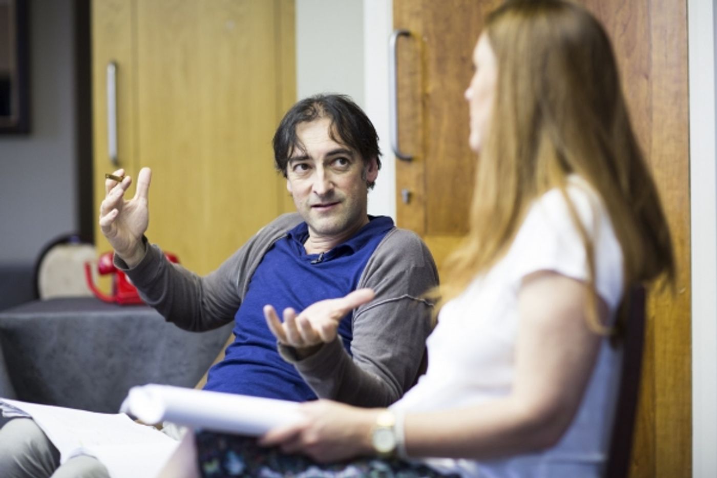 Photo Flash: Sneak Peek at Alistar McGowan, Leah Whitaker, Graham Seed & More in Park Theatre's AN AUDIENCE WITH JIMMY SAVILLE  Image