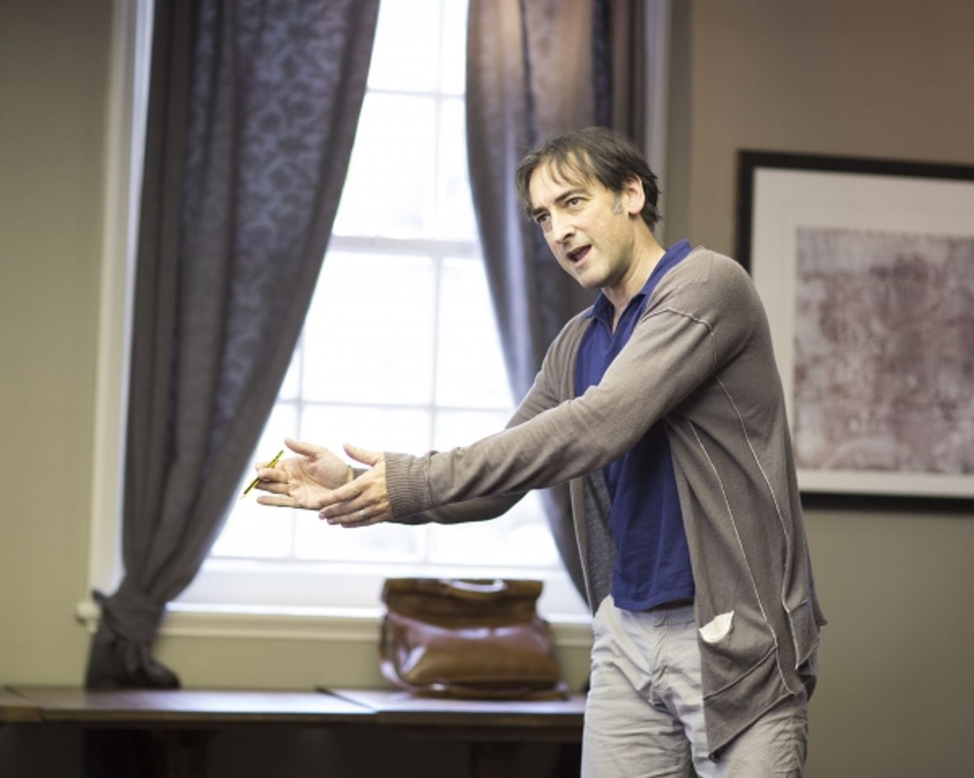 Photo Flash: Sneak Peek at Alistar McGowan, Leah Whitaker, Graham Seed & More in Park Theatre's AN AUDIENCE WITH JIMMY SAVILLE  Image