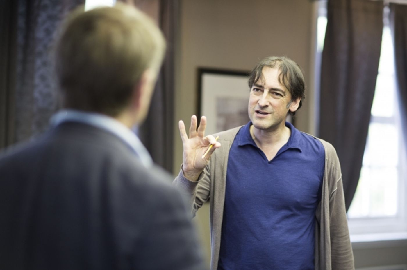 Photo Flash: Sneak Peek at Alistar McGowan, Leah Whitaker, Graham Seed & More in Park Theatre's AN AUDIENCE WITH JIMMY SAVILLE  Image