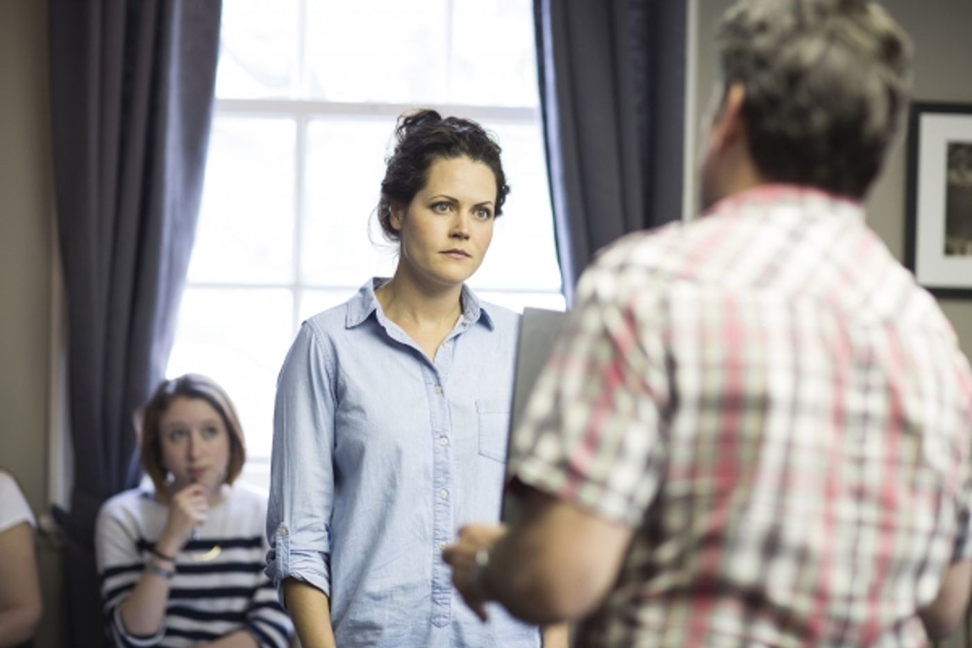 Photo Flash: Sneak Peek at Alistar McGowan, Leah Whitaker, Graham Seed & More in Park Theatre's AN AUDIENCE WITH JIMMY SAVILLE  Image