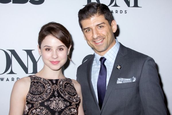 Katie Huff, Tony Yazbeck Photo