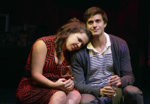 Lindsay Mendez and Gideon Glick @ BroadwayWorld Lindsay Mendez and Gideon Glick Photo