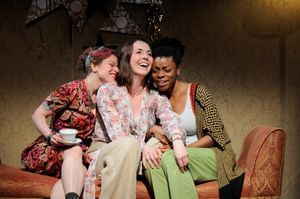 Rebecca Gibel as Frances, Rachael Warren as Tilly and Mia Ellis as Joan @ BroadwayWorld Rebecca Gibel as Frances, Rachael Warren as Tilly and Mia Ellis as Joan Photo