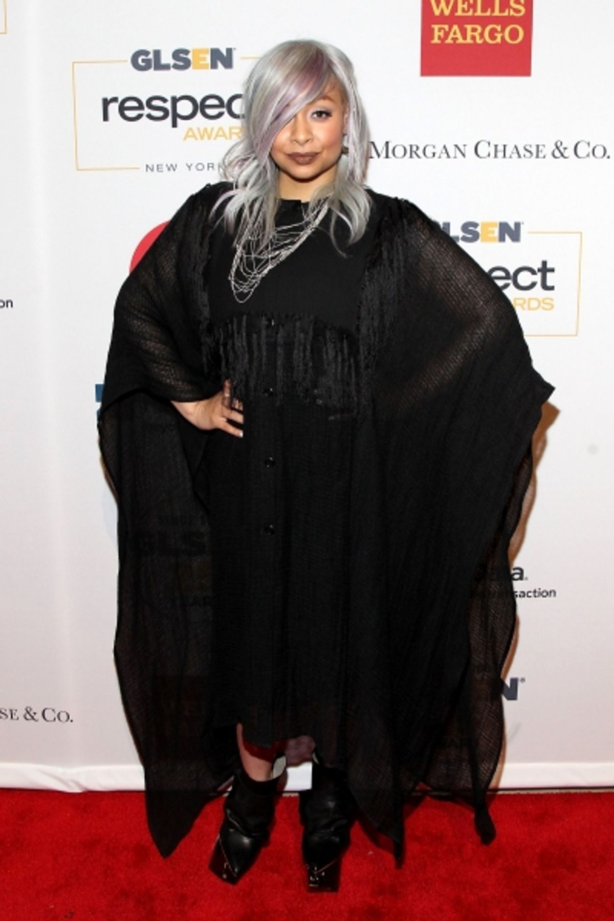Raven Symone attends 2015 GLSEN Respect Awards. Photo by Bennett Raglin/Getty Images for GLSEN. at 