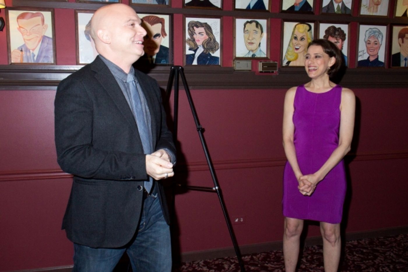 Photo Coverage: FUN HOME's Judy Kuhn Receives Sardi's Caricature!  Image