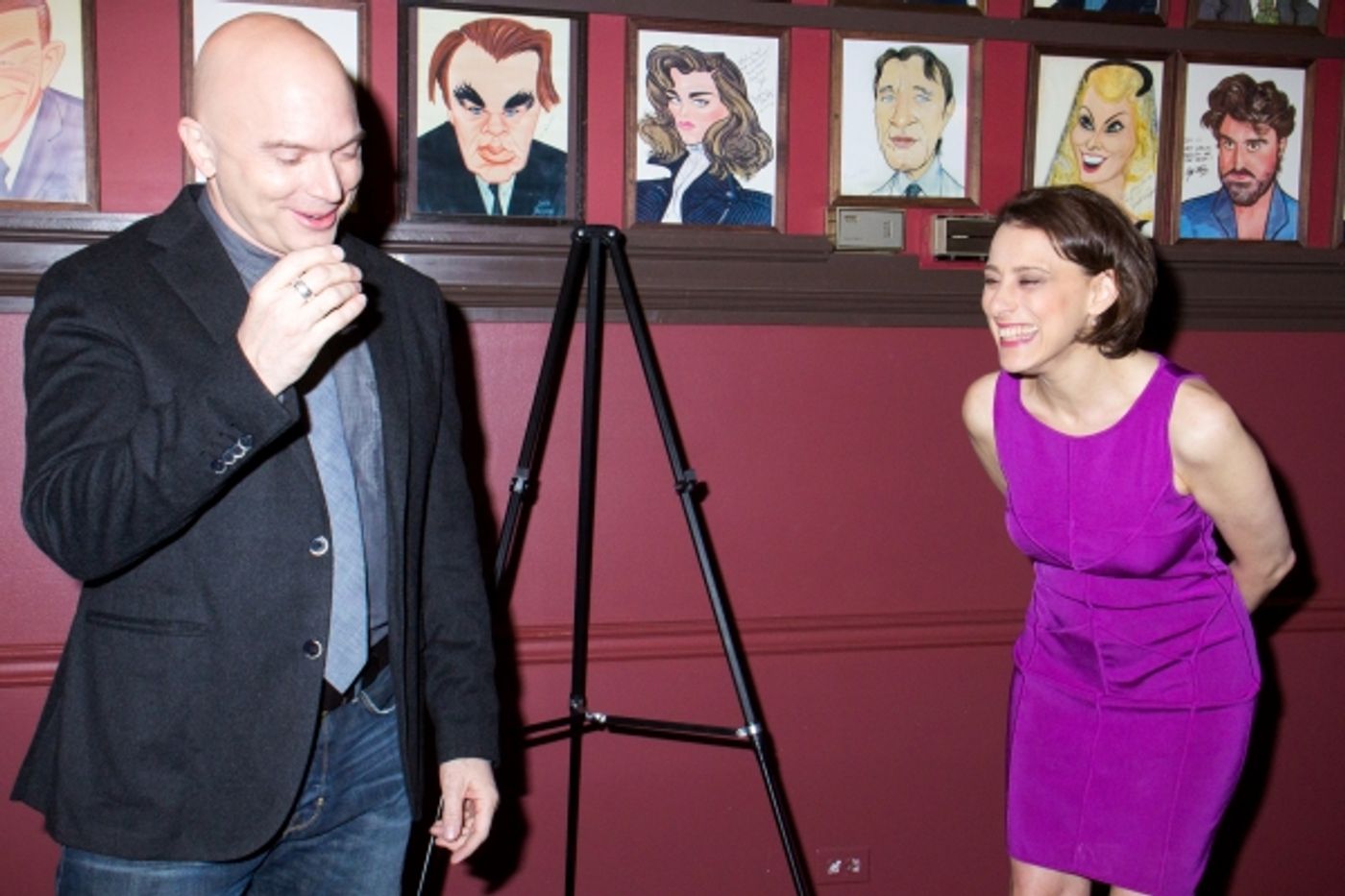 Photo Coverage: FUN HOME's Judy Kuhn Receives Sardi's Caricature!  Image