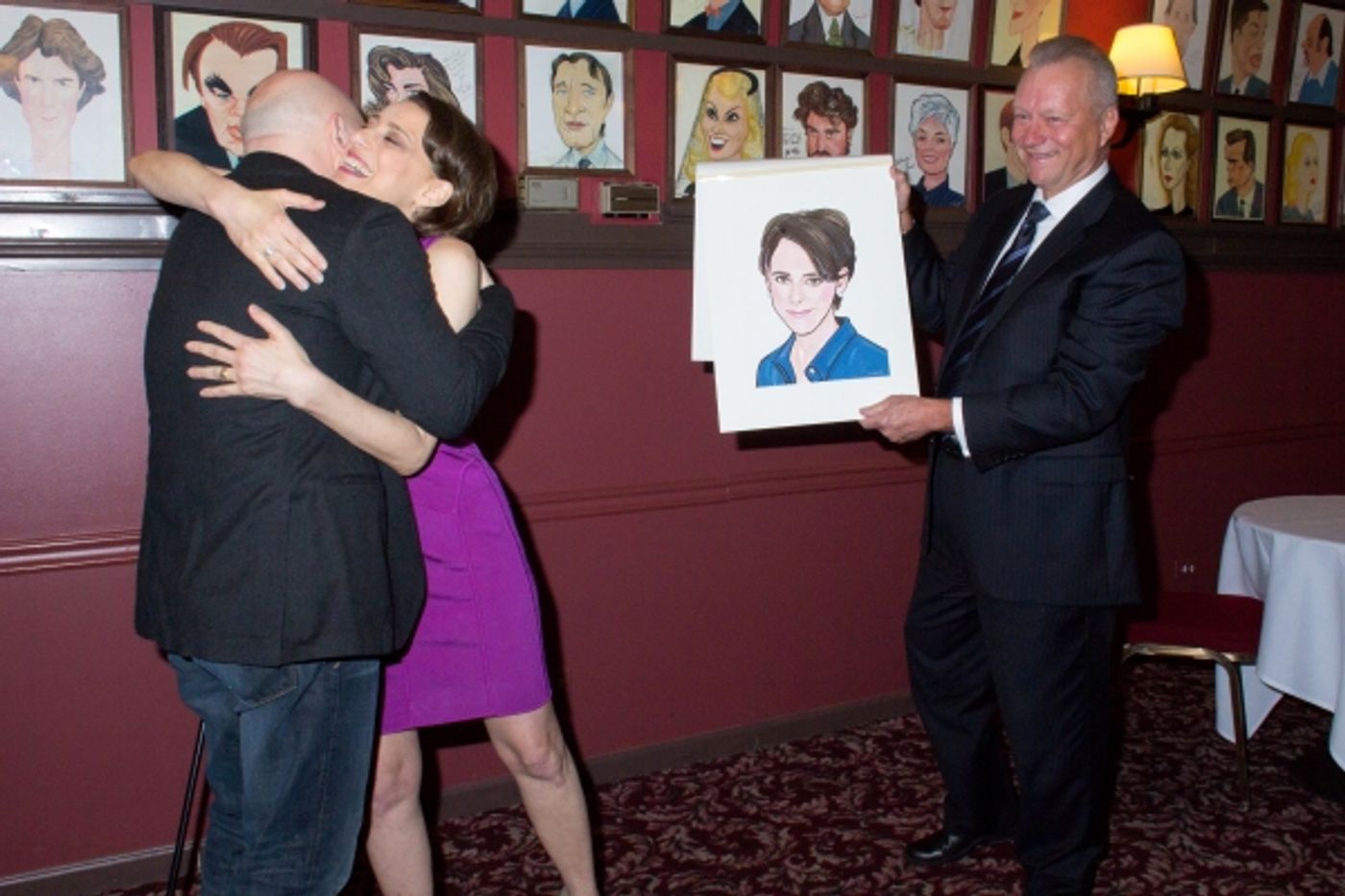 Photo Coverage: FUN HOME's Judy Kuhn Receives Sardi's Caricature! Photo Coverage: FUN HOME's Judy Kuhn Receives Sardi's Caricature! Image