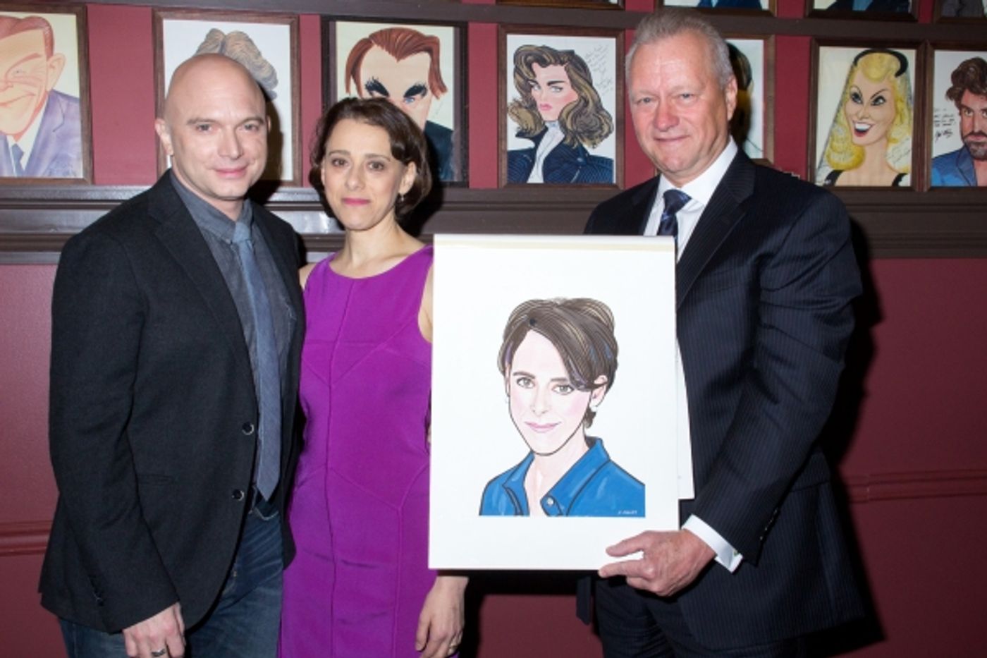 Photo Coverage: FUN HOME's Judy Kuhn Receives Sardi's Caricature! Photo Coverage: FUN HOME's Judy Kuhn Receives Sardi's Caricature! Image