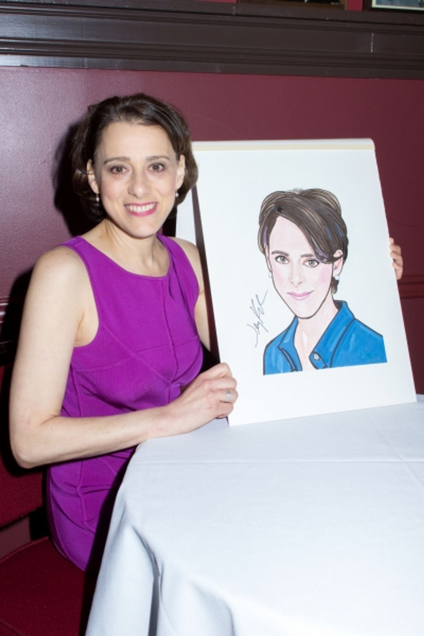 Photo Coverage: FUN HOME's Judy Kuhn Receives Sardi's Caricature!  Image