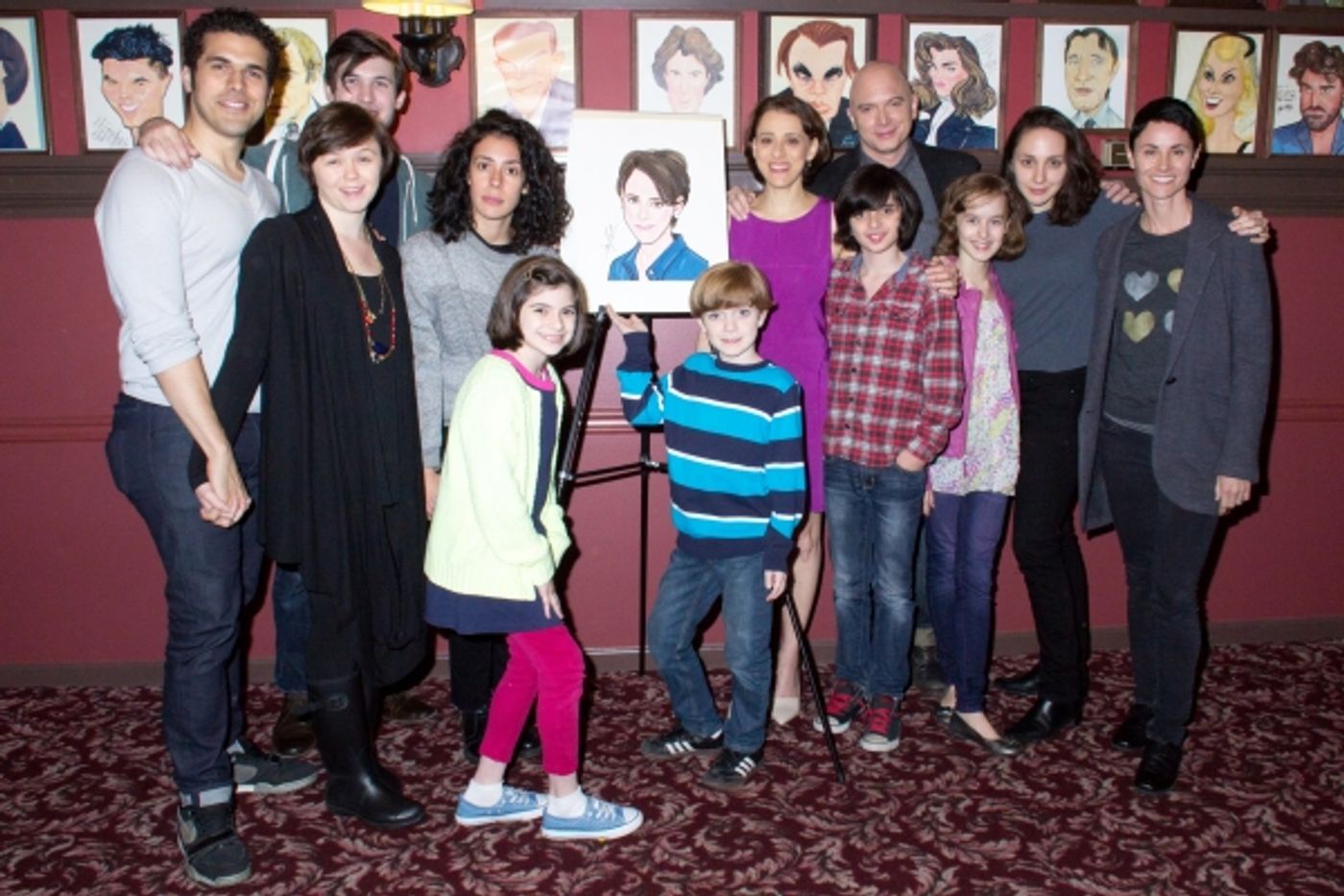 Photo Coverage: FUN HOME's Judy Kuhn Receives Sardi's Caricature! Photo Coverage: FUN HOME's Judy Kuhn Receives Sardi's Caricature! Image