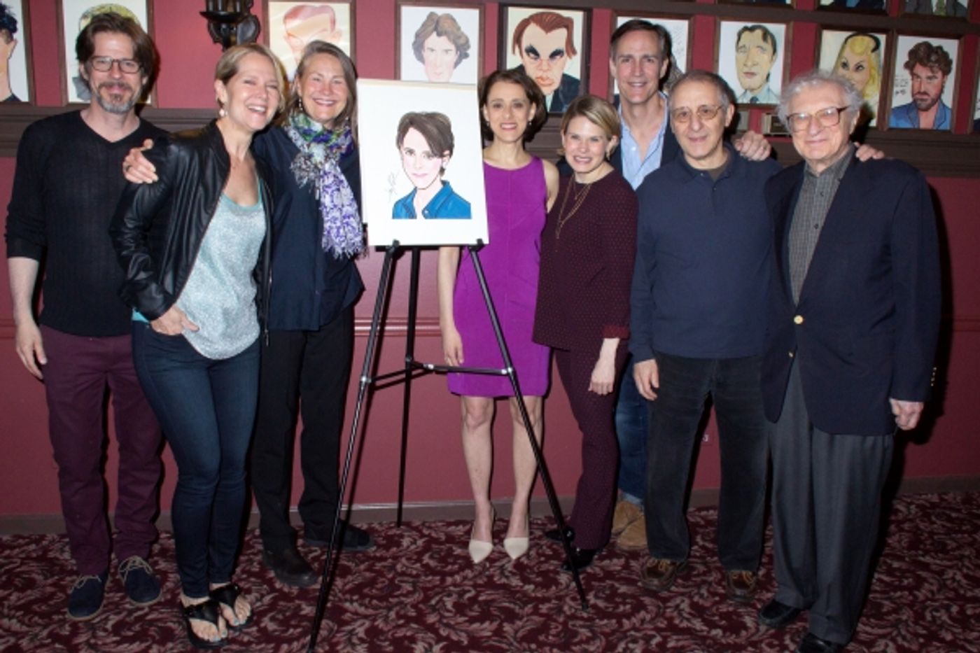 Photo Coverage: FUN HOME's Judy Kuhn Receives Sardi's Caricature! Photo Coverage: FUN HOME's Judy Kuhn Receives Sardi's Caricature! Image