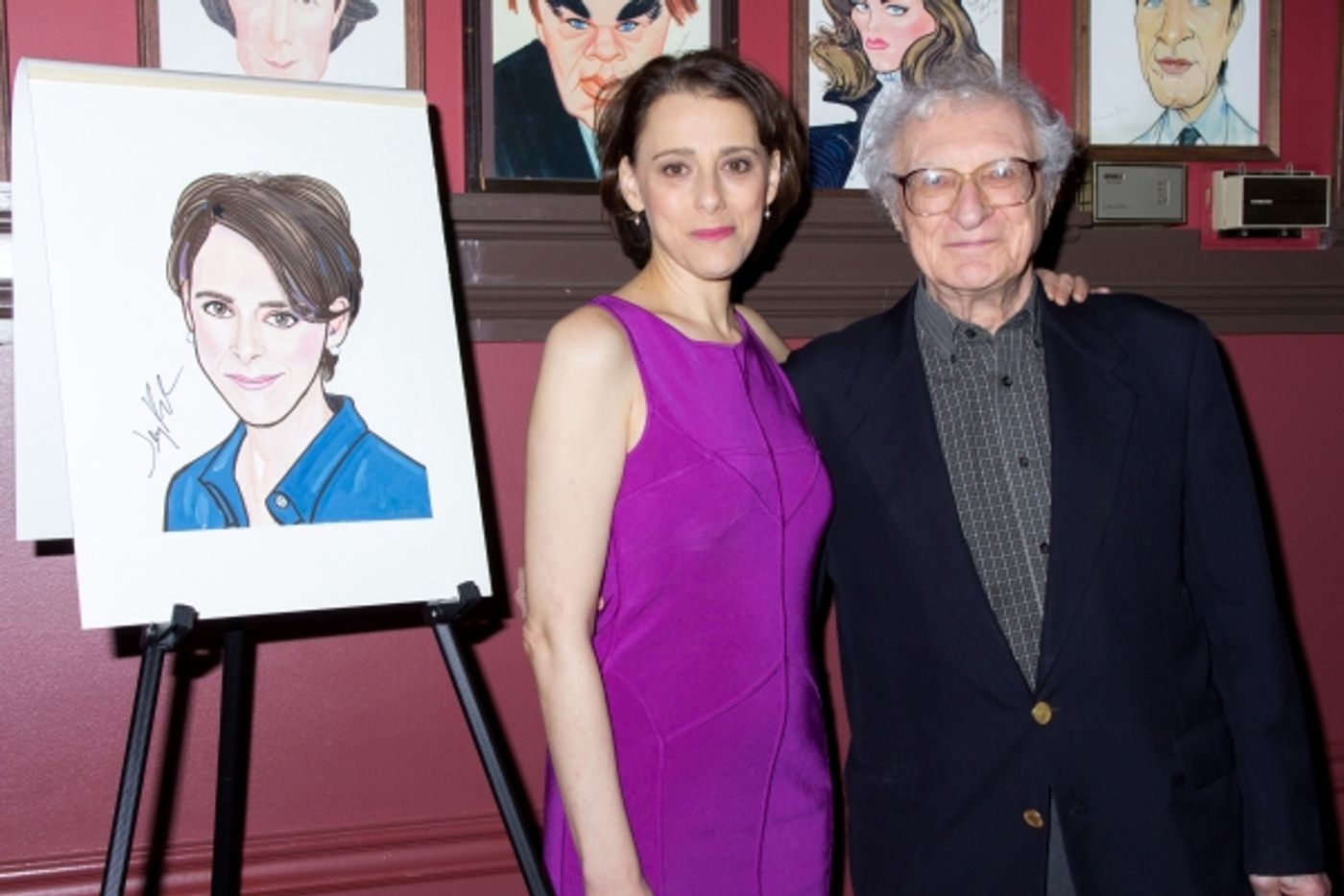 Photo Coverage: FUN HOME's Judy Kuhn Receives Sardi's Caricature!  Image