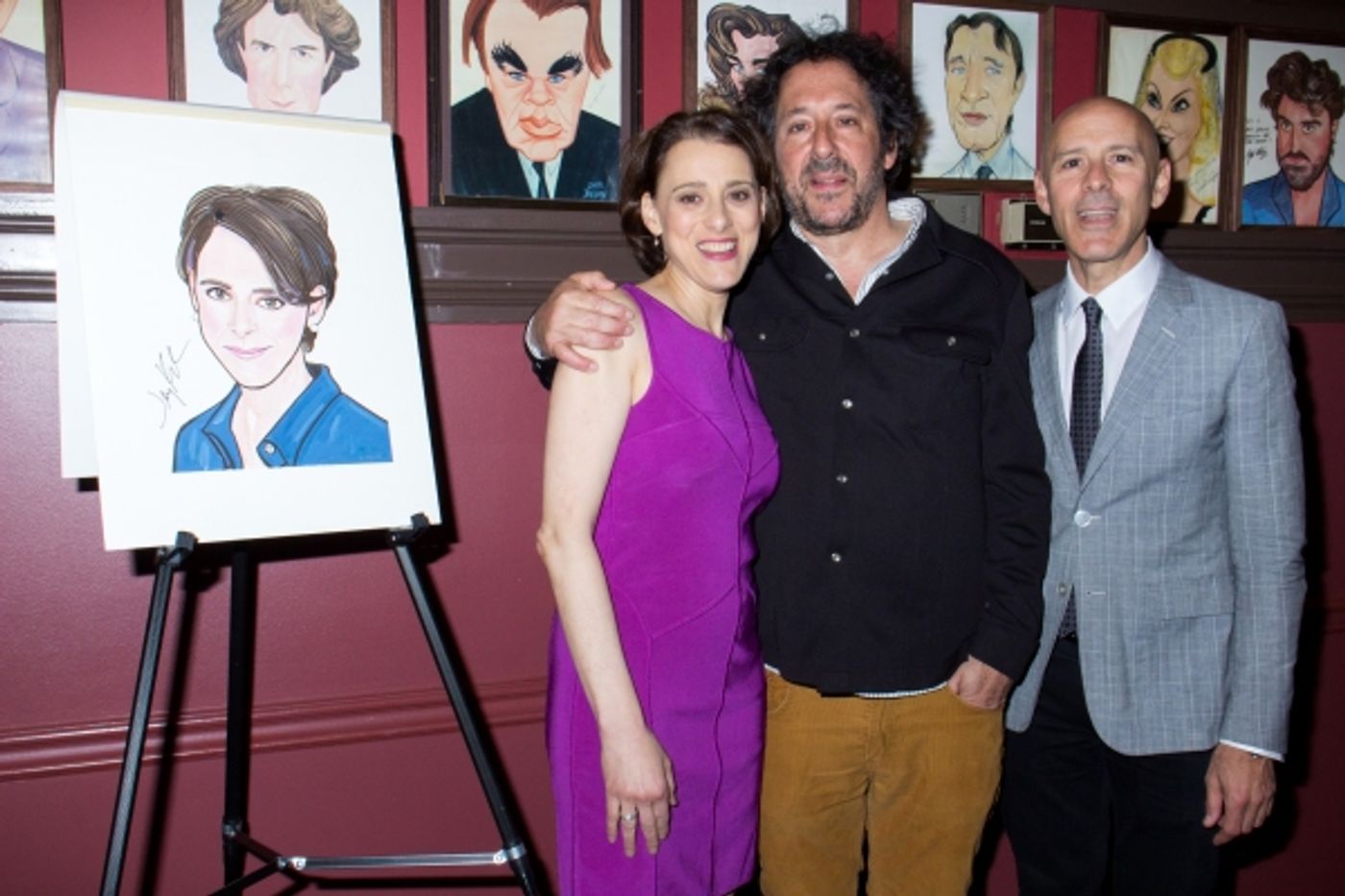 Photo Coverage: FUN HOME's Judy Kuhn Receives Sardi's Caricature! Photo Coverage: FUN HOME's Judy Kuhn Receives Sardi's Caricature! Image