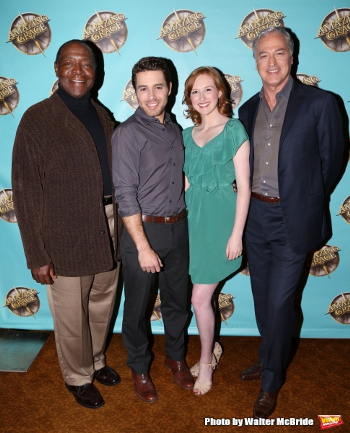 Chuck Cooper, Josh Young, Erin Mackey and Tom Hewitt   at 