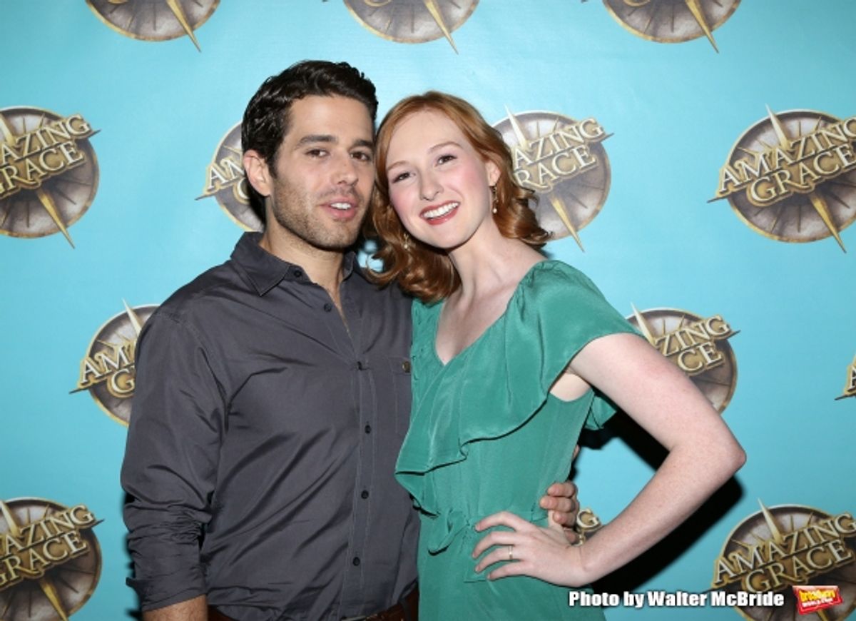 Josh Young and Erin Mackey  at 