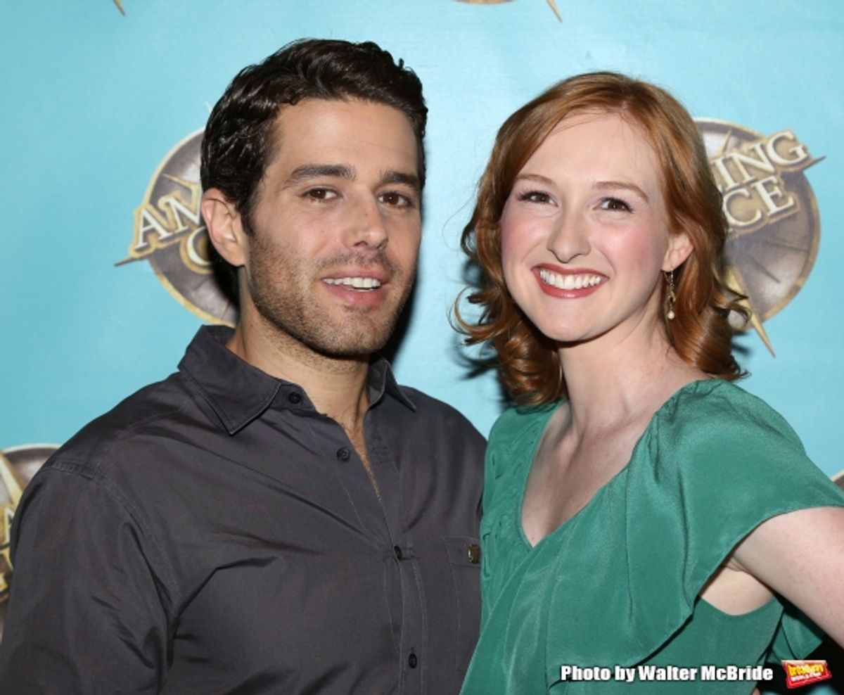 Josh Young and Erin Mackey  at 