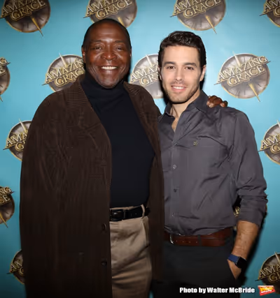 Chuck Cooper and Josh Young  Photo