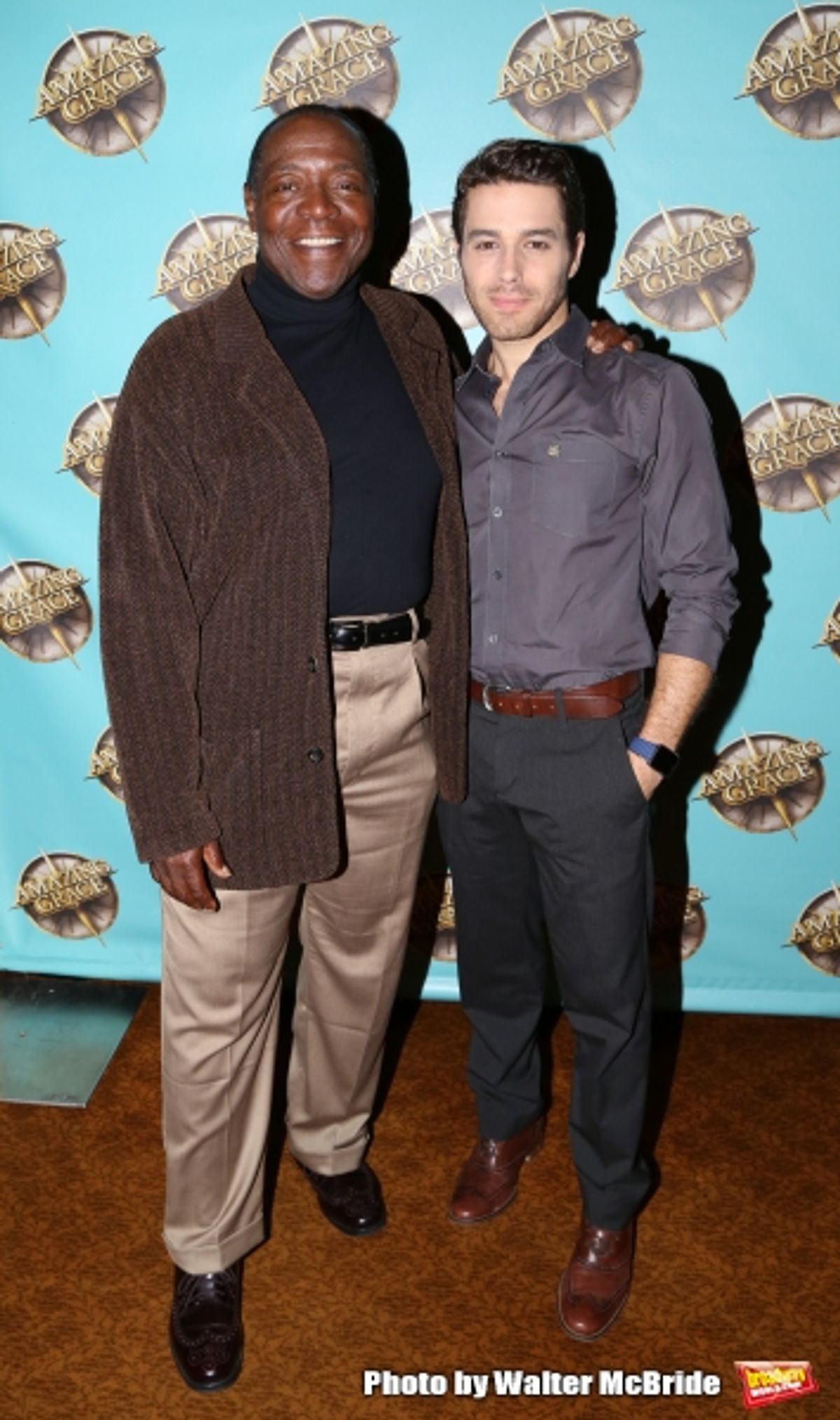 Chuck Cooper and Josh Young  at 