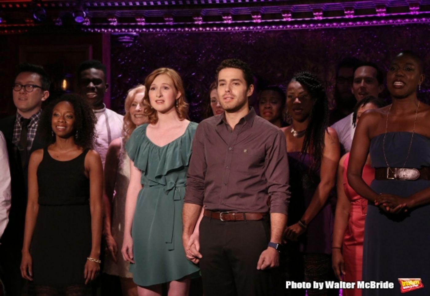 Photo Coverage: Sneak Peek of Broadway's AMAZING GRACE Cast in Action!  Image