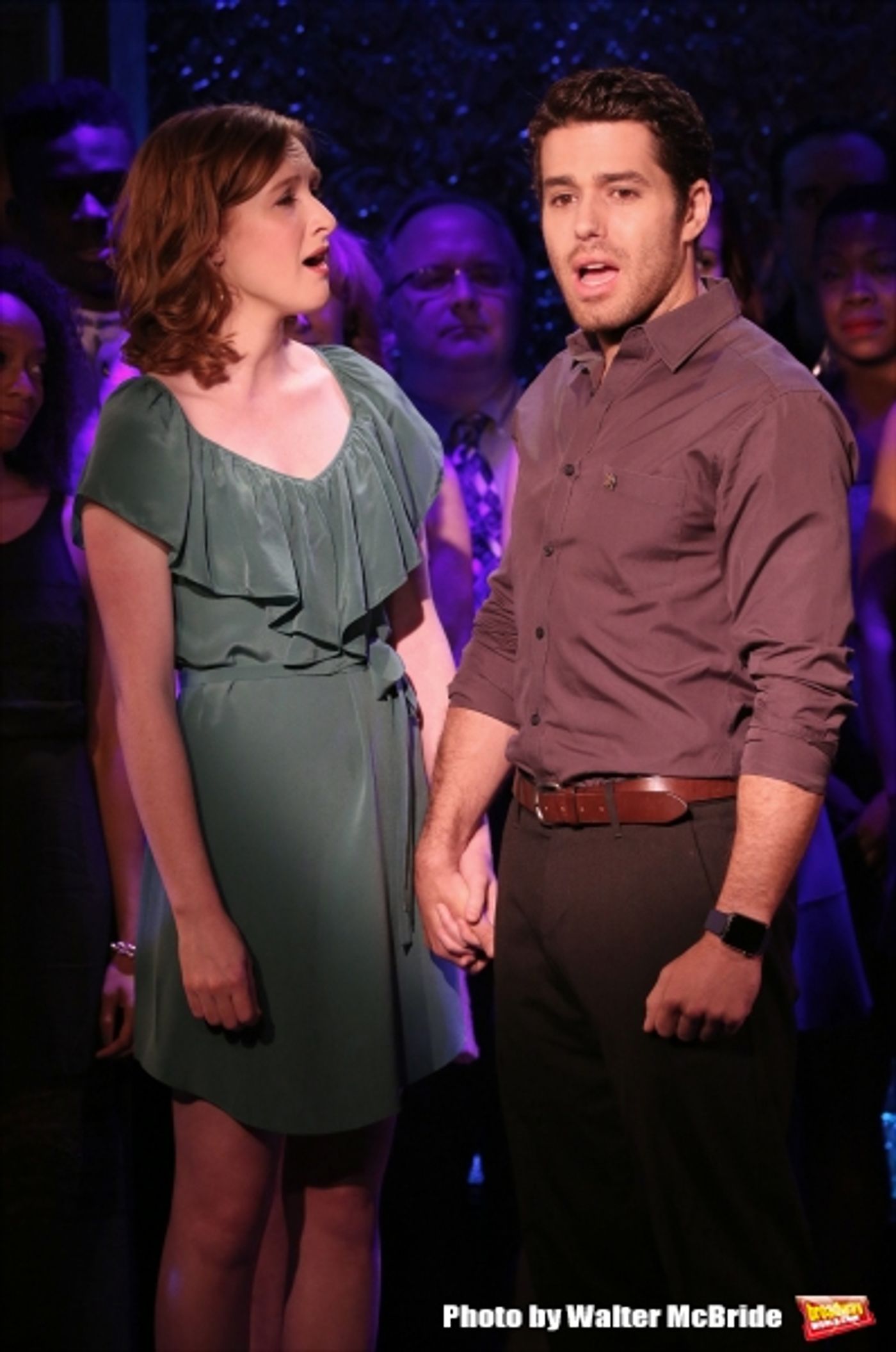 Photo Coverage: Sneak Peek of Broadway's AMAZING GRACE Cast in Action!  Image