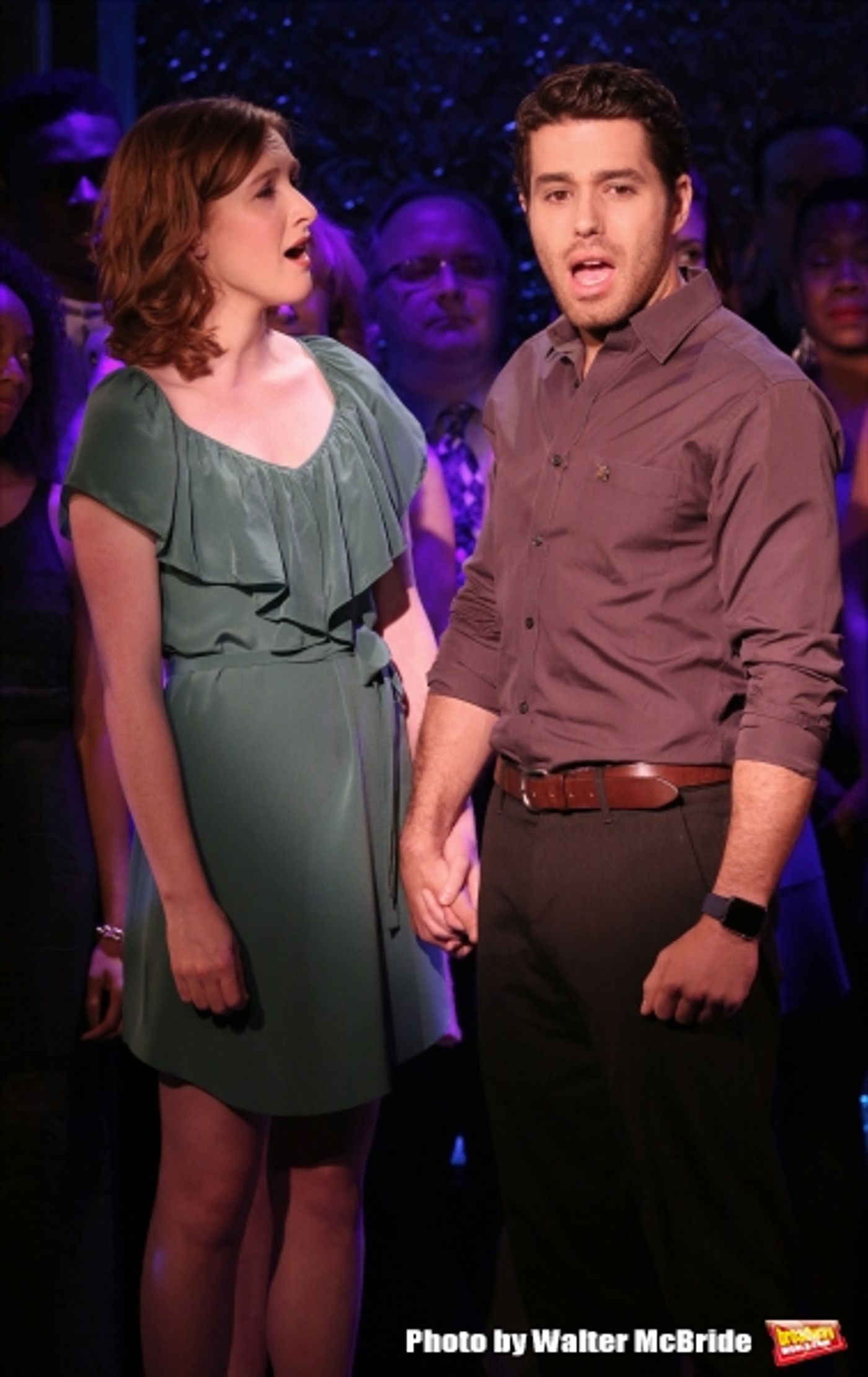 Photo Coverage: Sneak Peek of Broadway's AMAZING GRACE Cast in Action!  Image