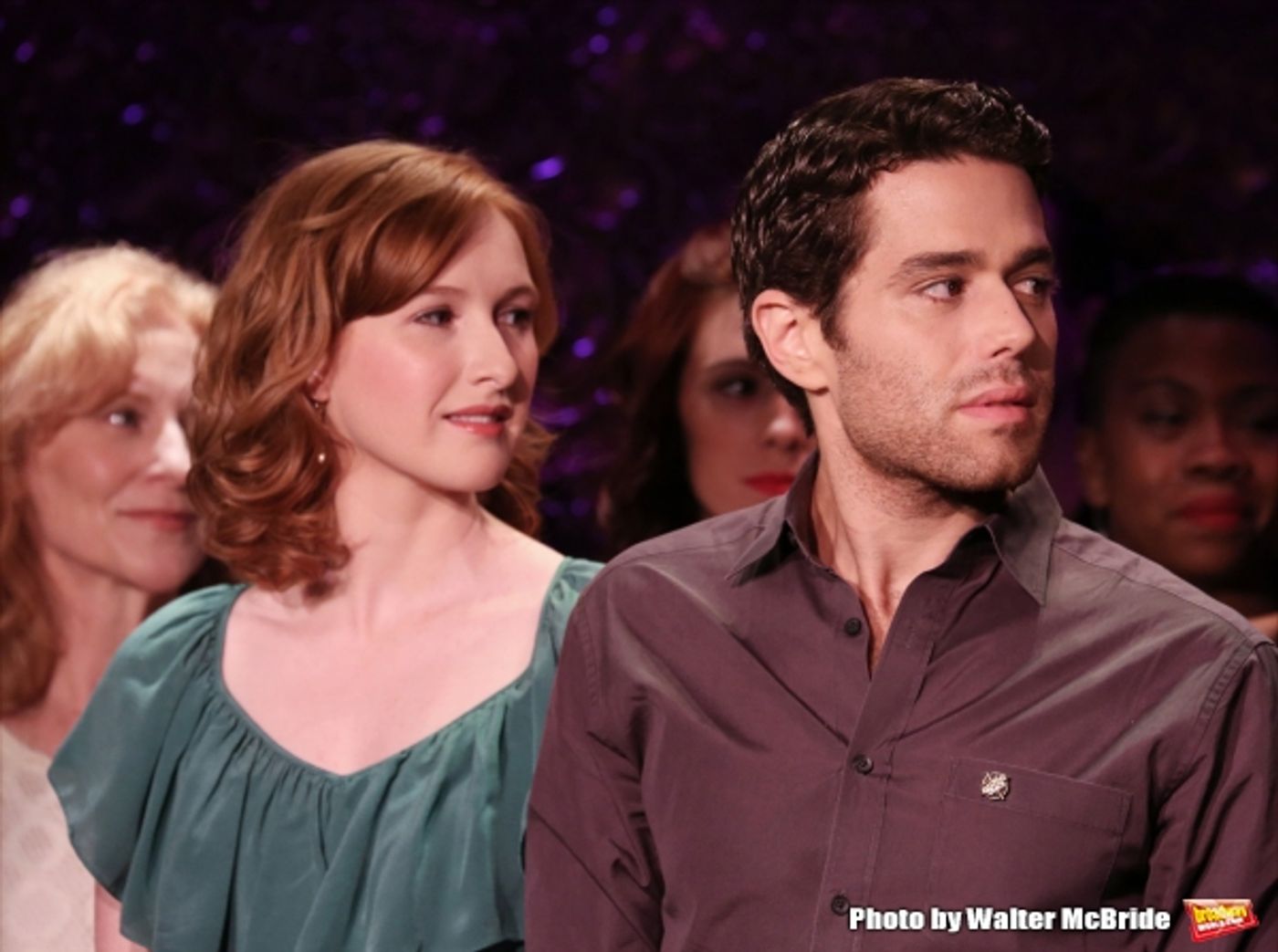 Photo Coverage: Sneak Peek of Broadway's AMAZING GRACE Cast in Action!  Image
