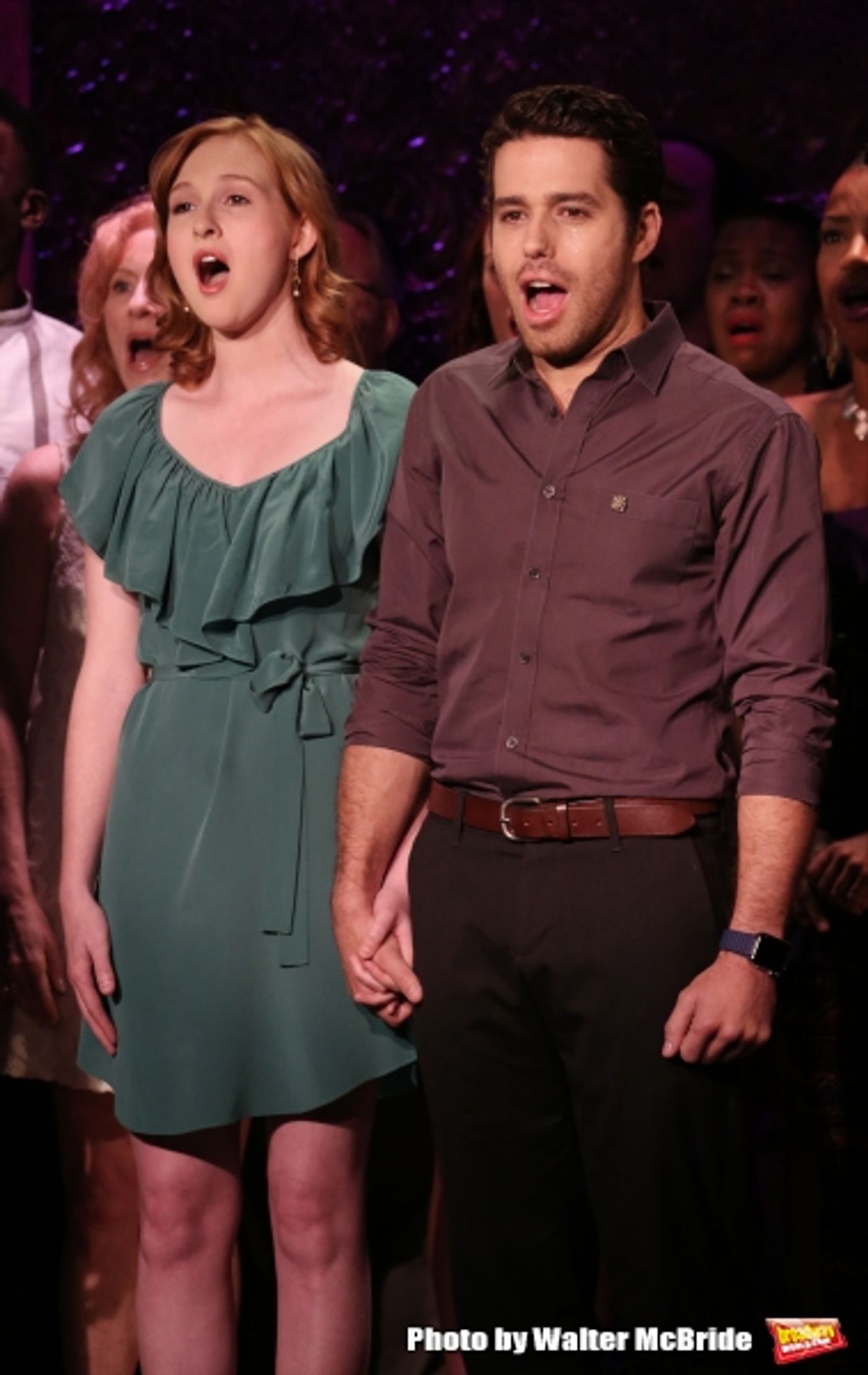Photo Coverage: Sneak Peek of Broadway's AMAZING GRACE Cast in Action!  Image