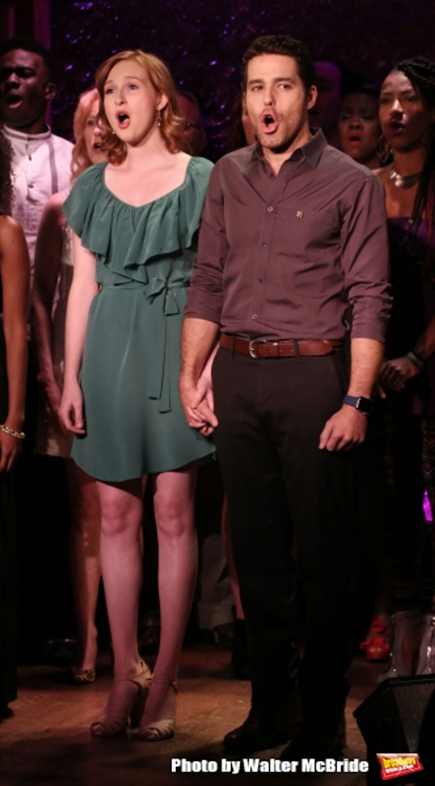 Photo Coverage: Sneak Peek of Broadway's AMAZING GRACE Cast in Action!  Image