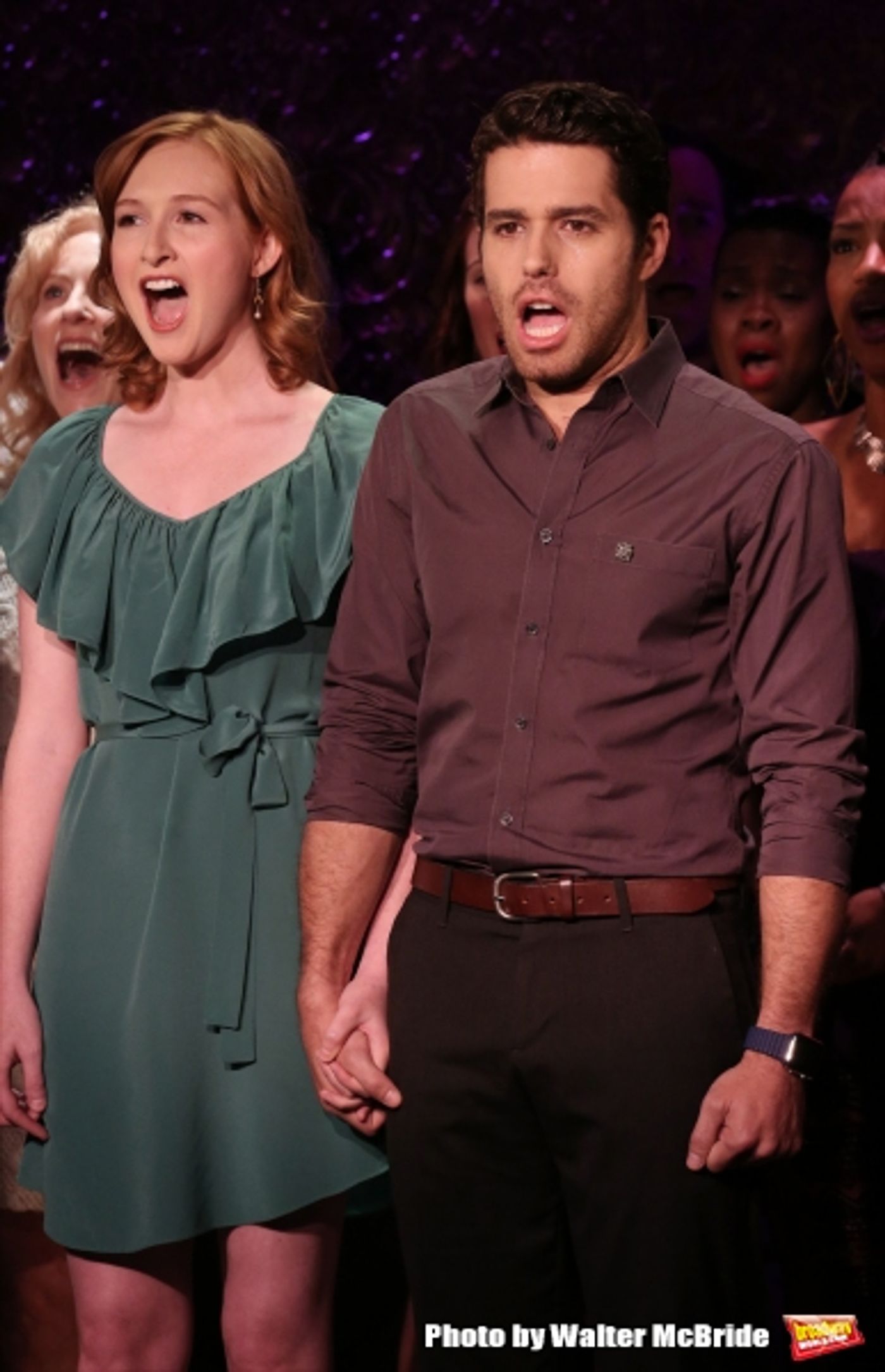 Photo Coverage: Sneak Peek of Broadway's AMAZING GRACE Cast in Action!  Image