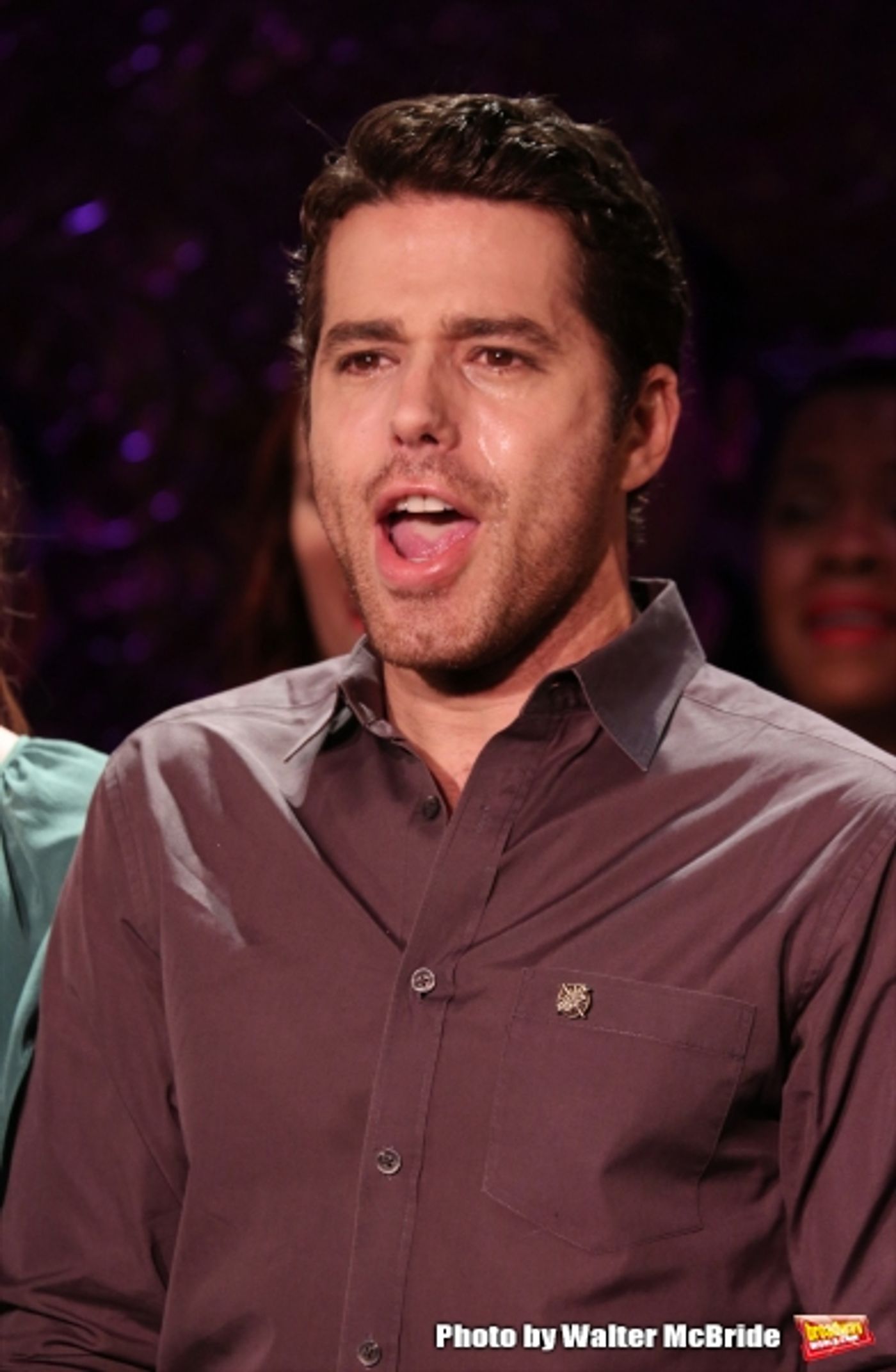 Photo Coverage: Sneak Peek of Broadway's AMAZING GRACE Cast in Action!  Image