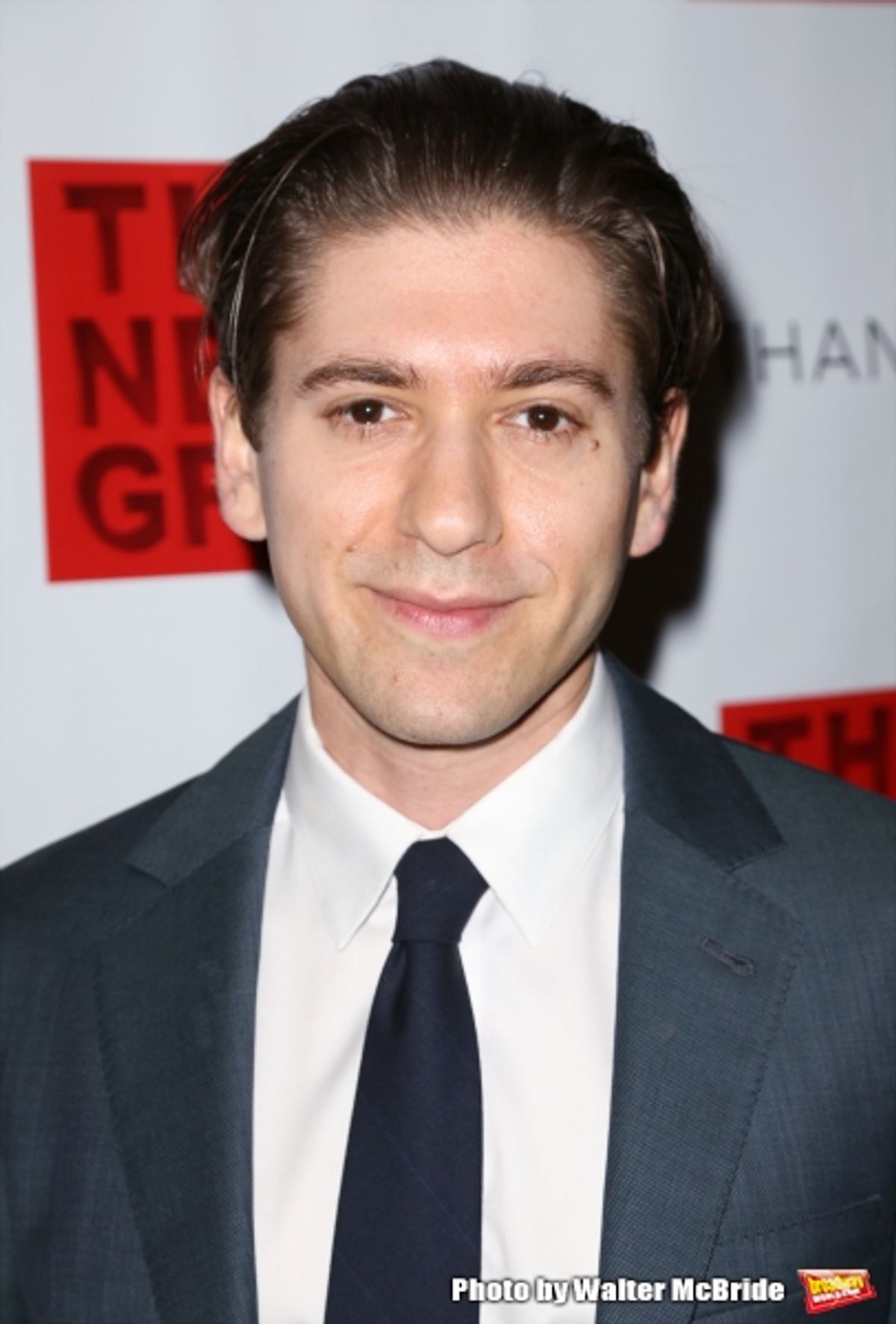 Michael Zegen at Inside Opening Night of the New Group's THE SPOILS, with Jesse Eisenberg