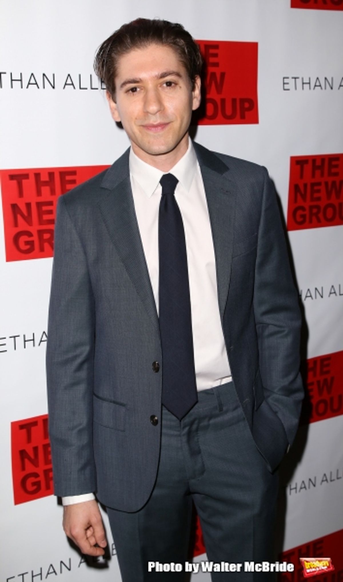 Michael Zegen at Inside Opening Night of the New Group's THE SPOILS, with Jesse Eisenberg