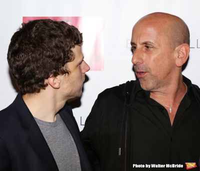 Jesse Eisenberg and Scott Elliott Photo