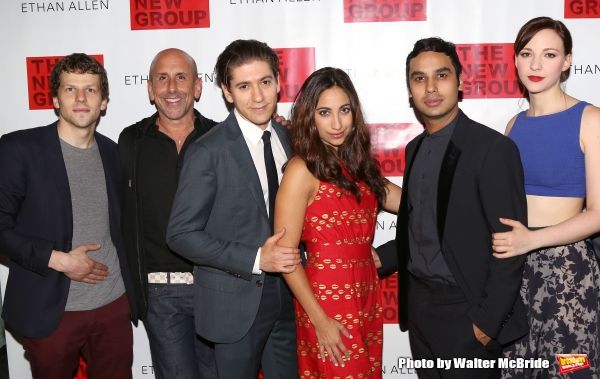 Jesse Eisenberg, Scott Elliott, Michael Zegen, Annapurna Sriram, Kunal Nayyar and Eri Photo