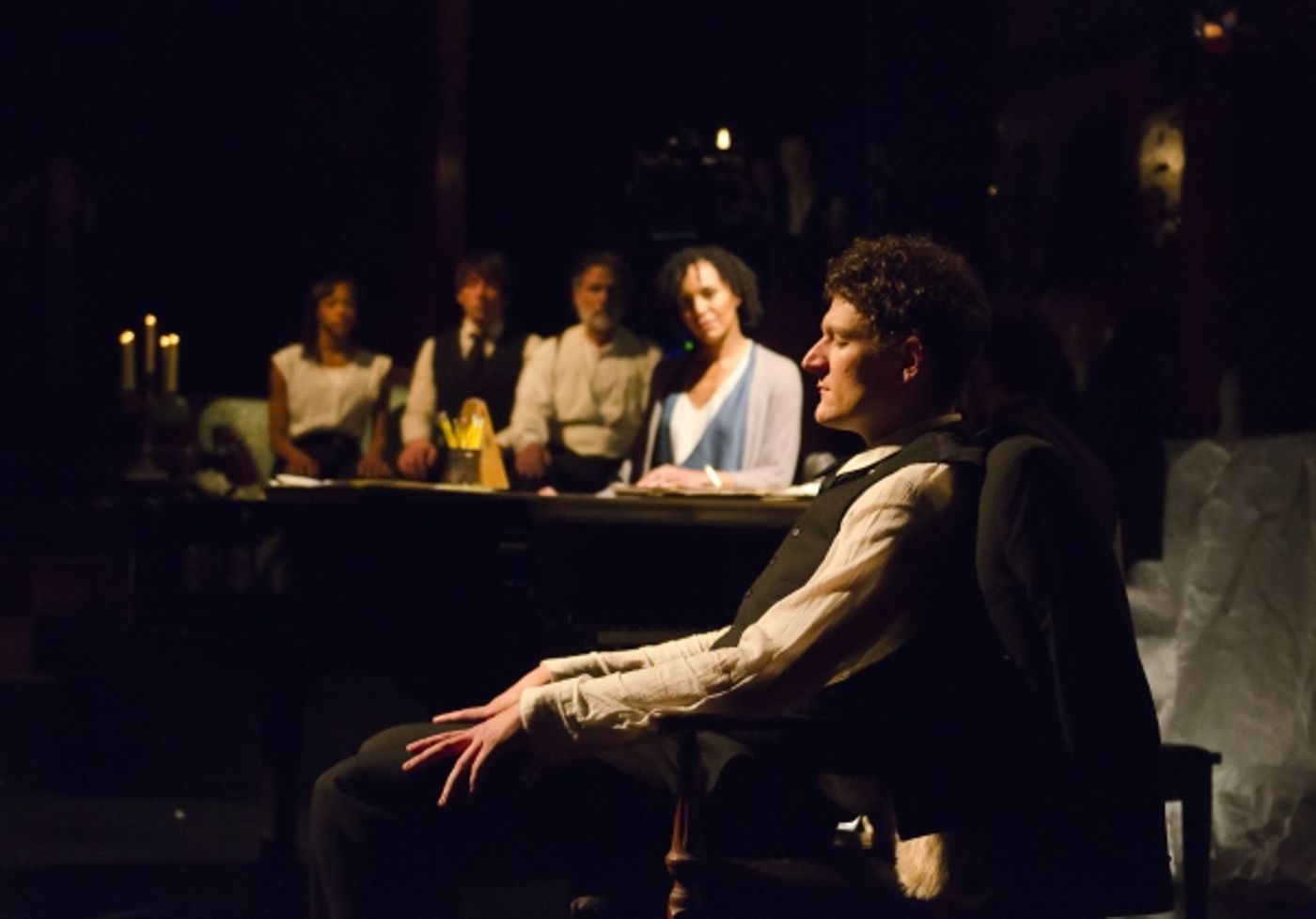 Photo Flash: First Look at Nikki M. James, Gabriel Ebert & More in LCT3's New Musical PRELUDES Photo Flash: First Look at Nikki M. James, Gabriel Ebert & More in LCT3's New Musical PRELUDES Image