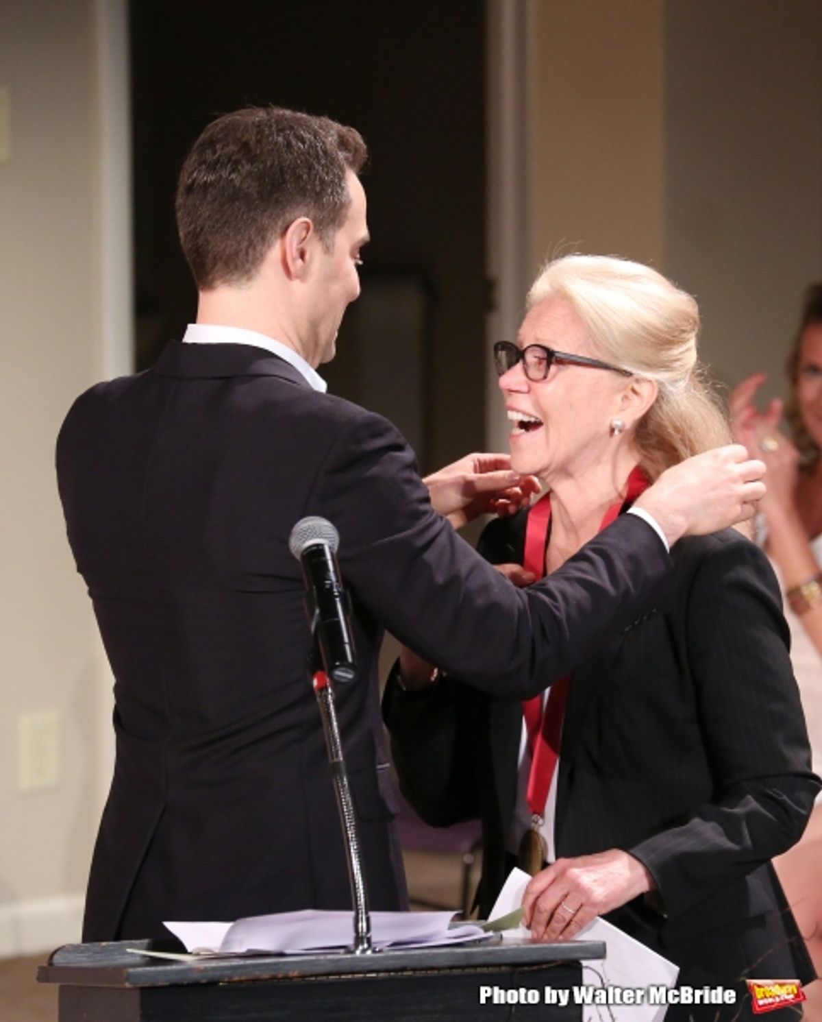 Jordan Roth and Daryl Roth at 