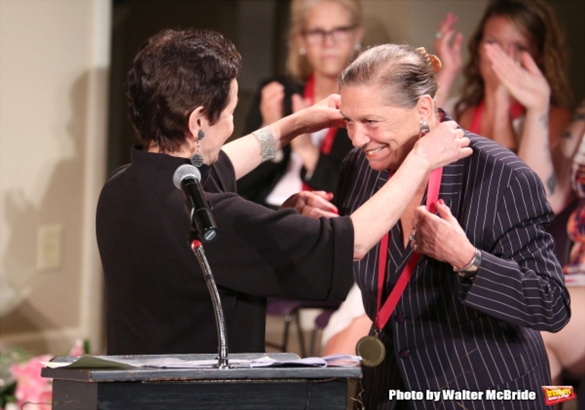 Lynn Ahrens and Graciela Daniele  at 