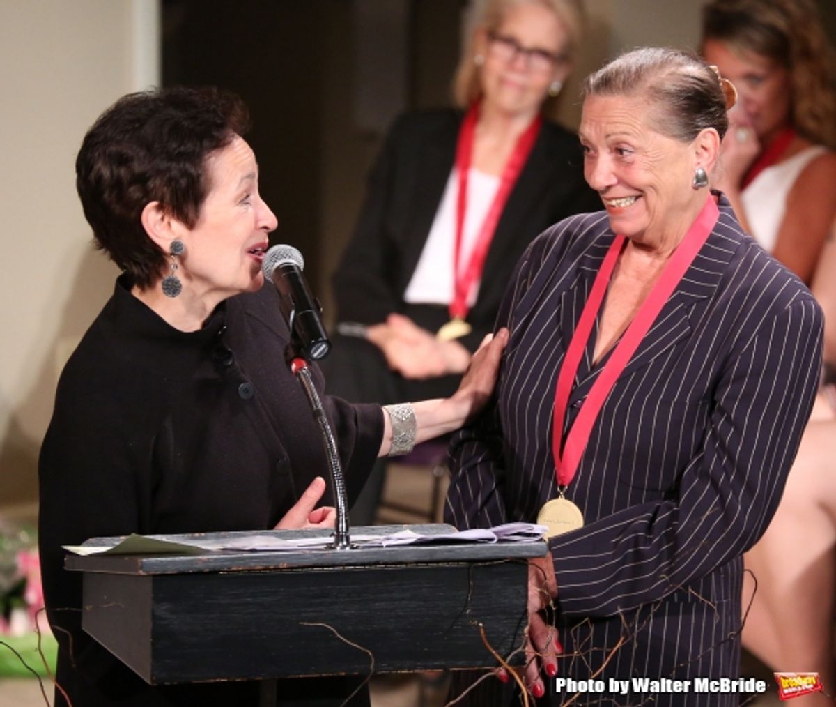 Lynn Ahrens and Graciela Daniele  at 