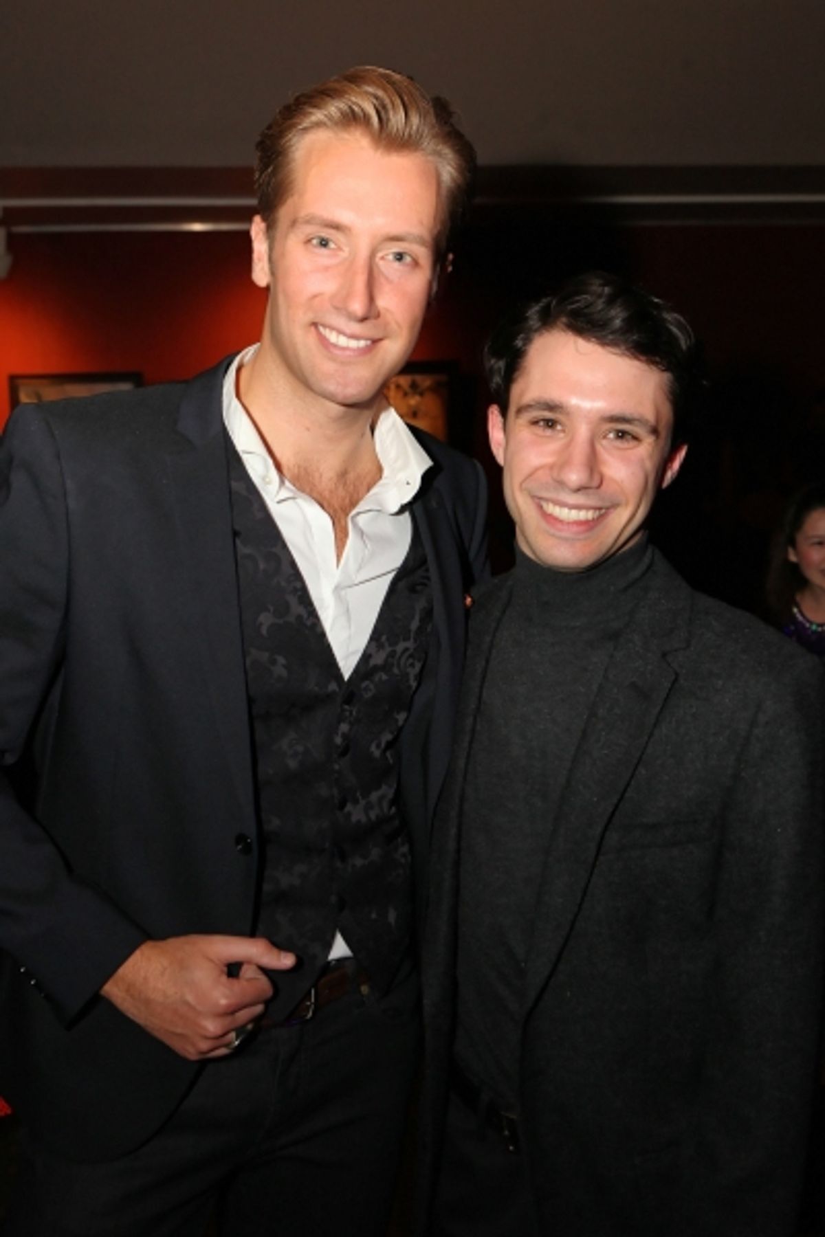 Actors Leigh Wakeford and Dino Nicandros  at 