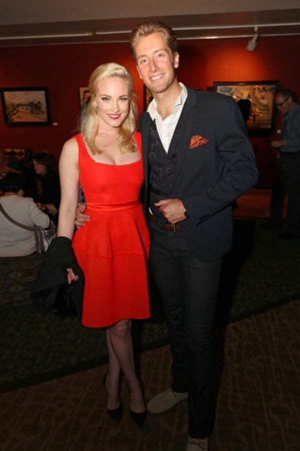 Actors Brandi Burkhardt and Leigh Wakeford  Photo