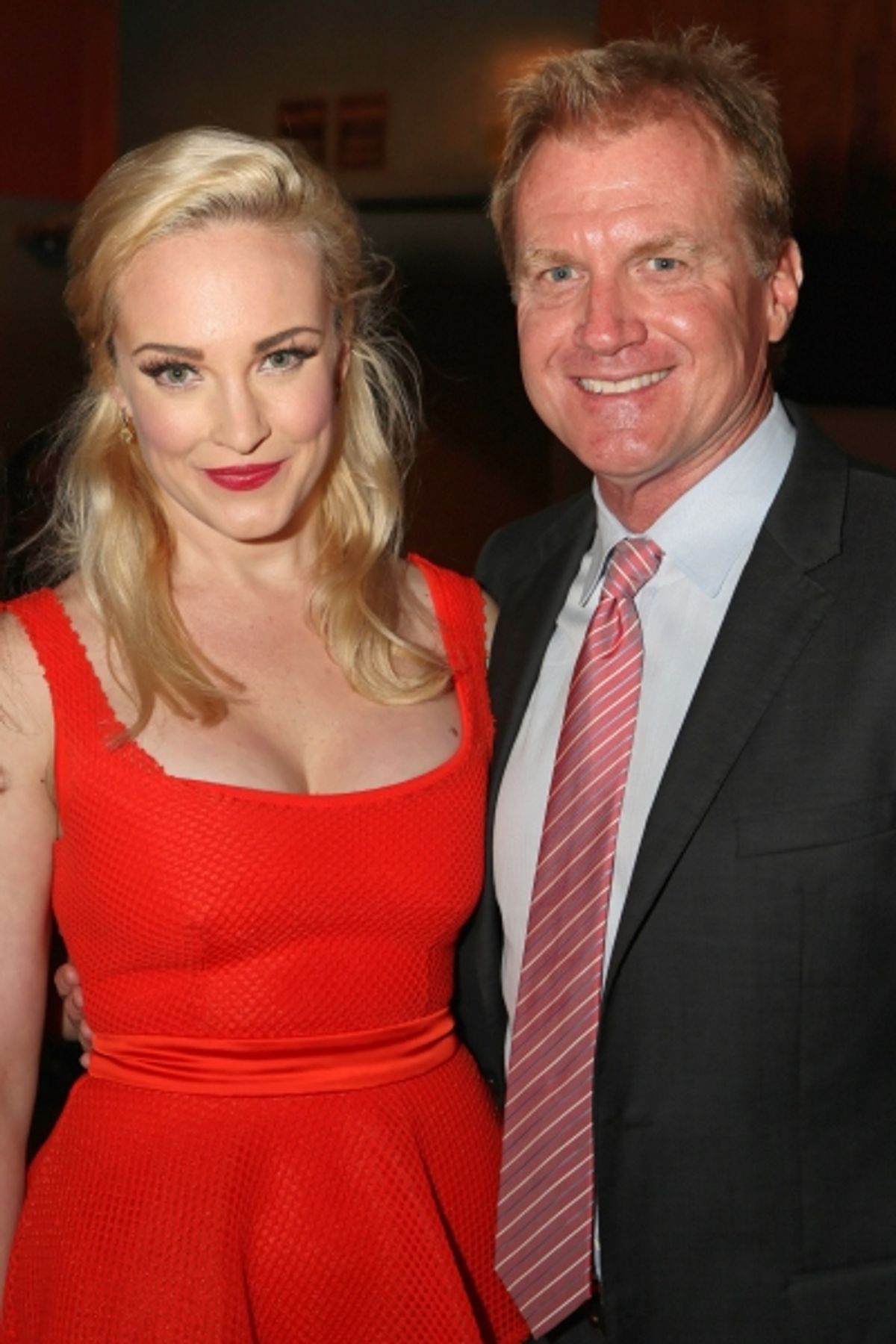 Actress Brandi Burkhardt, and Executive Producer Tom McCoy at 