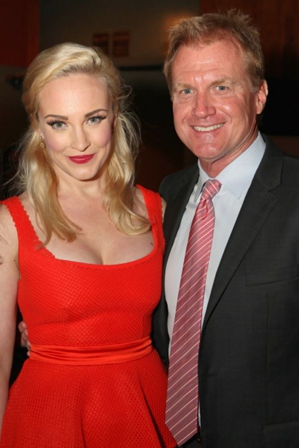 Actress Brandi Burkhardt, and Executive Producer Tom McCoy Photo