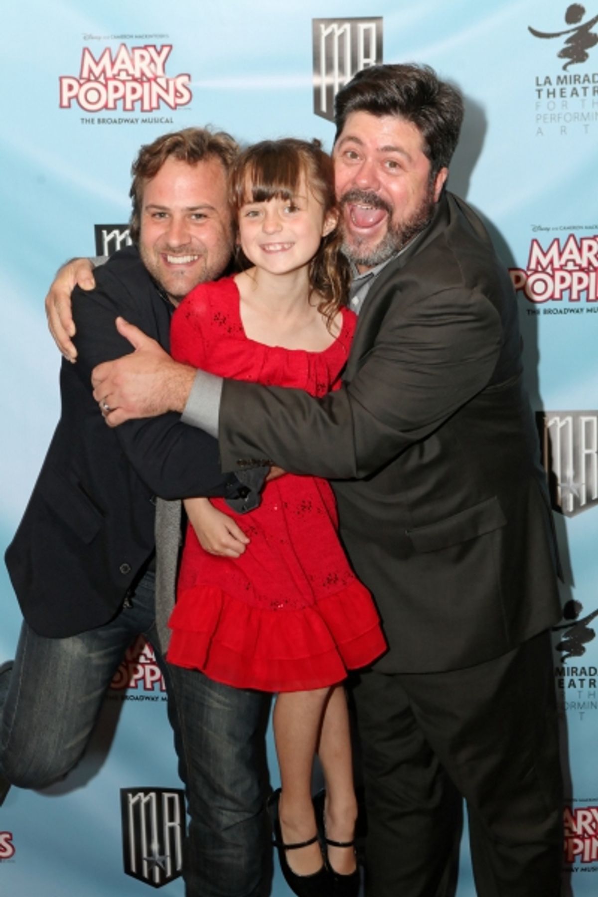 Actors James C. Mulligan, Madeline Green, and Jason Wesley Green at 