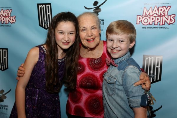 Actress Noa Solorio, actress Helen Geller, and actor Logan Watts Photo