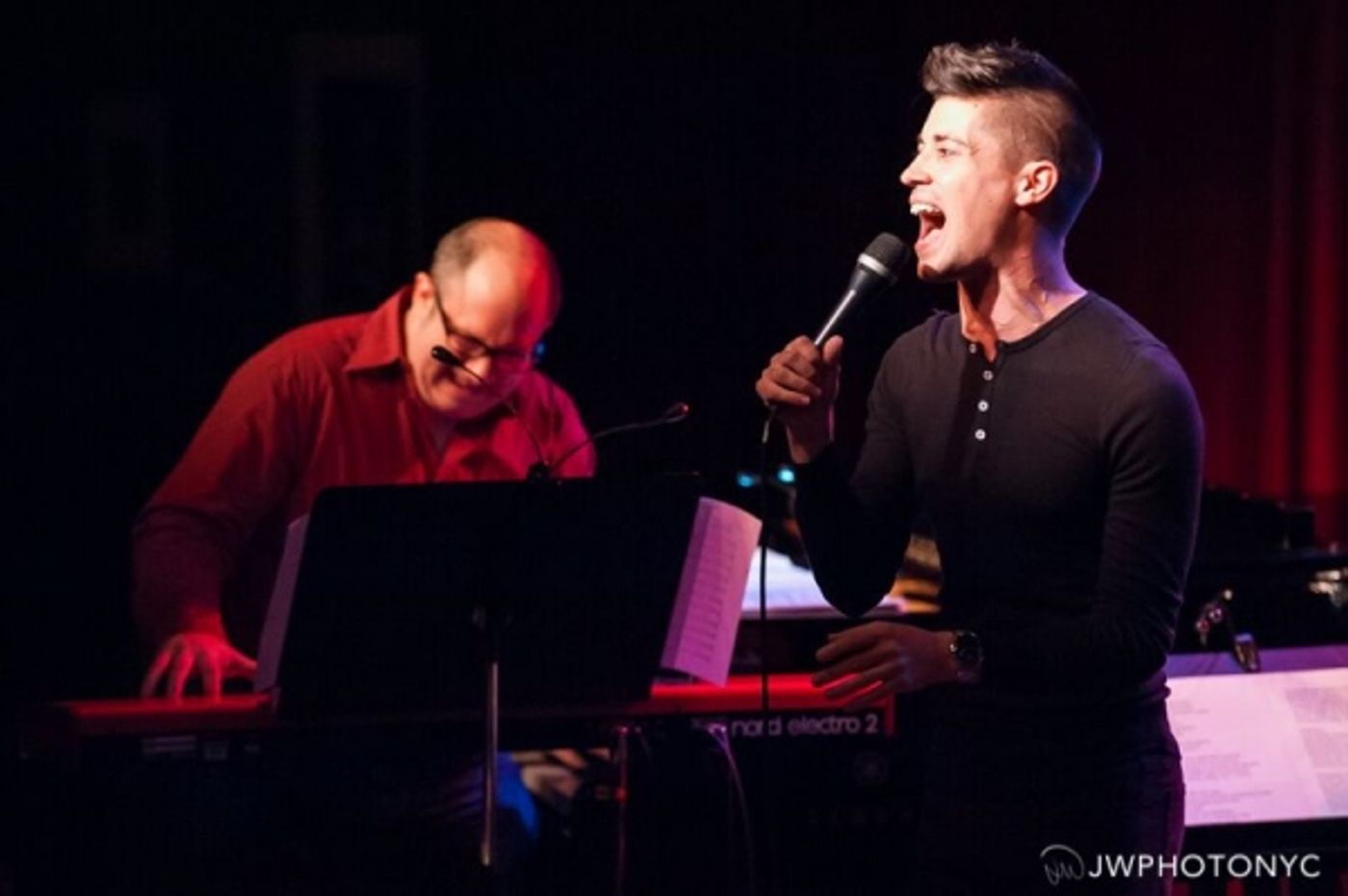 Photo Flash: Trevor McQueen Tributes Sammy Davis, Stevie Wonder, Stephen Sondheim and More at Birdland  Image