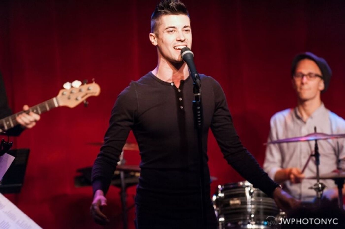 Photo Flash: Trevor McQueen Tributes Sammy Davis, Stevie Wonder, Stephen Sondheim and More at Birdland  Image