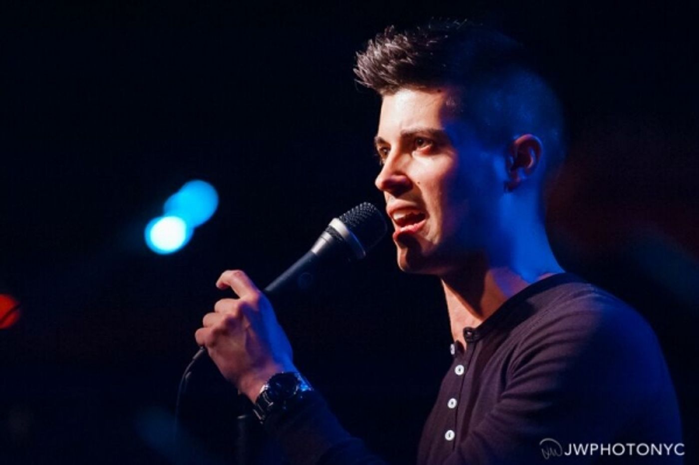 Photo Flash: Trevor McQueen Tributes Sammy Davis, Stevie Wonder, Stephen Sondheim and More at Birdland  Image