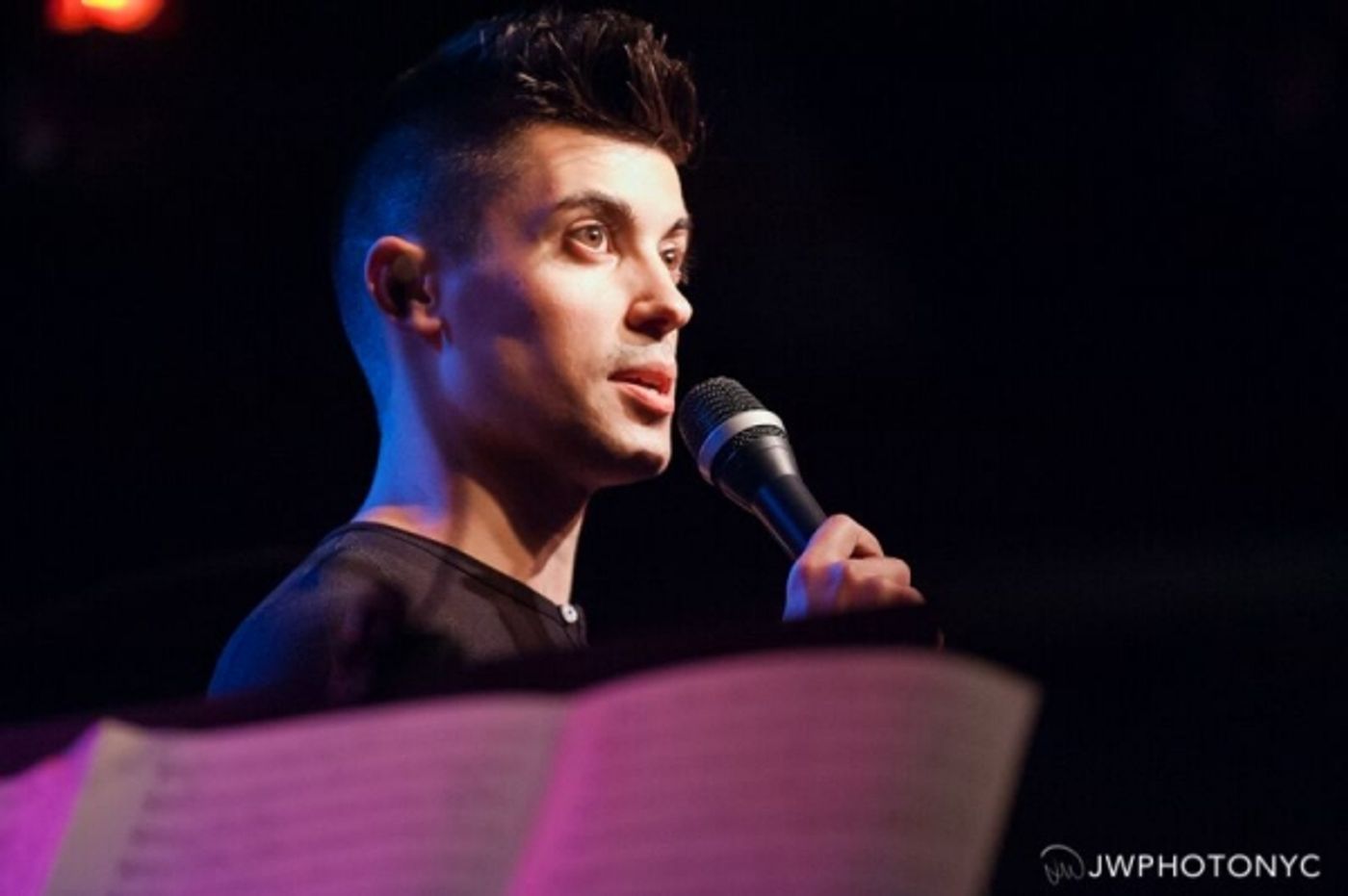 Photo Flash: Trevor McQueen Tributes Sammy Davis, Stevie Wonder, Stephen Sondheim and More at Birdland  Image